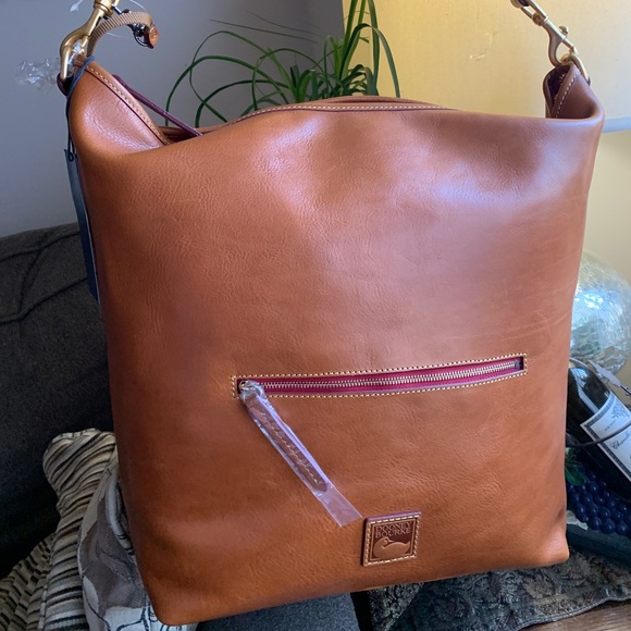 SOLD⛔️Authentic DOONEY & BOURKE Leather large Hobo/Top zip shoulder - Picture 15 of 15
